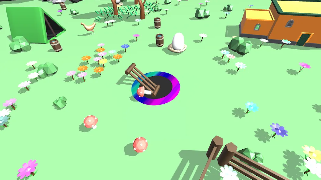 Hole Vacuum 3D (Хол Вакуум 3Д) [МОД Меню] APK Android Screenshot 1