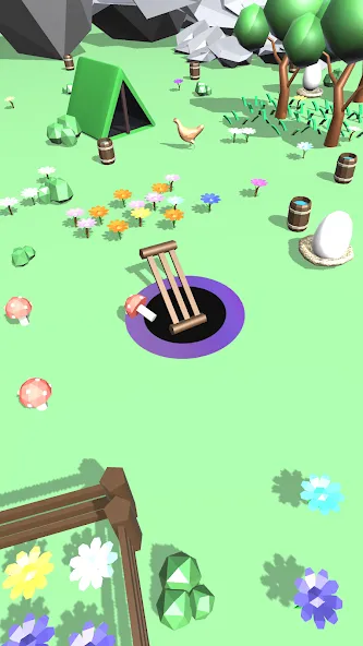 Hole Vacuum 3D (Хол Вакуум 3Д) [МОД Меню] APK Android Screenshot 5