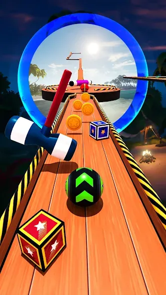 Rolling Ball Game Hop Ball Run (Гоинг Боллс Гейм) [МОД Бесконечные монеты] APK Android Screenshot 4