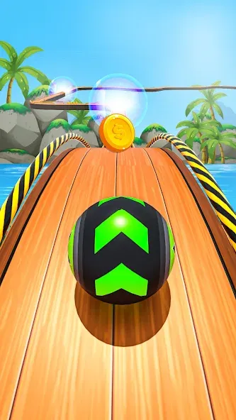 Rolling Ball Game Hop Ball Run (Гоинг Боллс Гейм) [МОД Бесконечные монеты] APK Android Screenshot 5