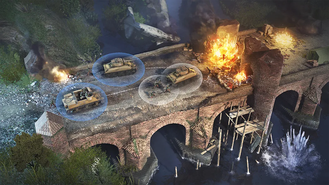 World War Armies: WW2 PvP RTS (Ворлд Вор Армиз) [МОД Mega Pack] APK Android Screenshot 3
