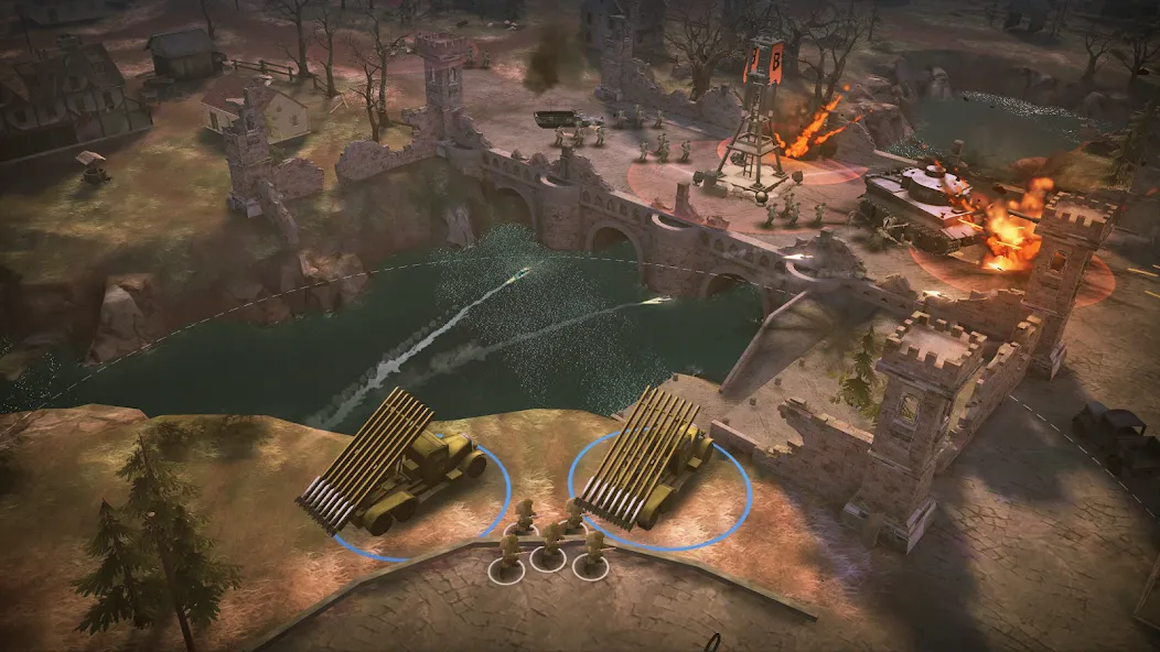 World War Armies: WW2 PvP RTS (Ворлд Вор Армиз) [МОД Mega Pack] APK Android Screenshot 5