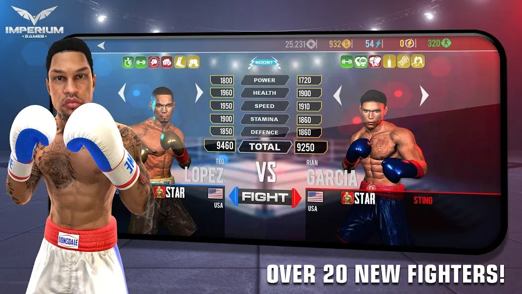 Boxing - Fighting Clash (Боксинг) [МОД Много денег] APK Android Screenshot 4