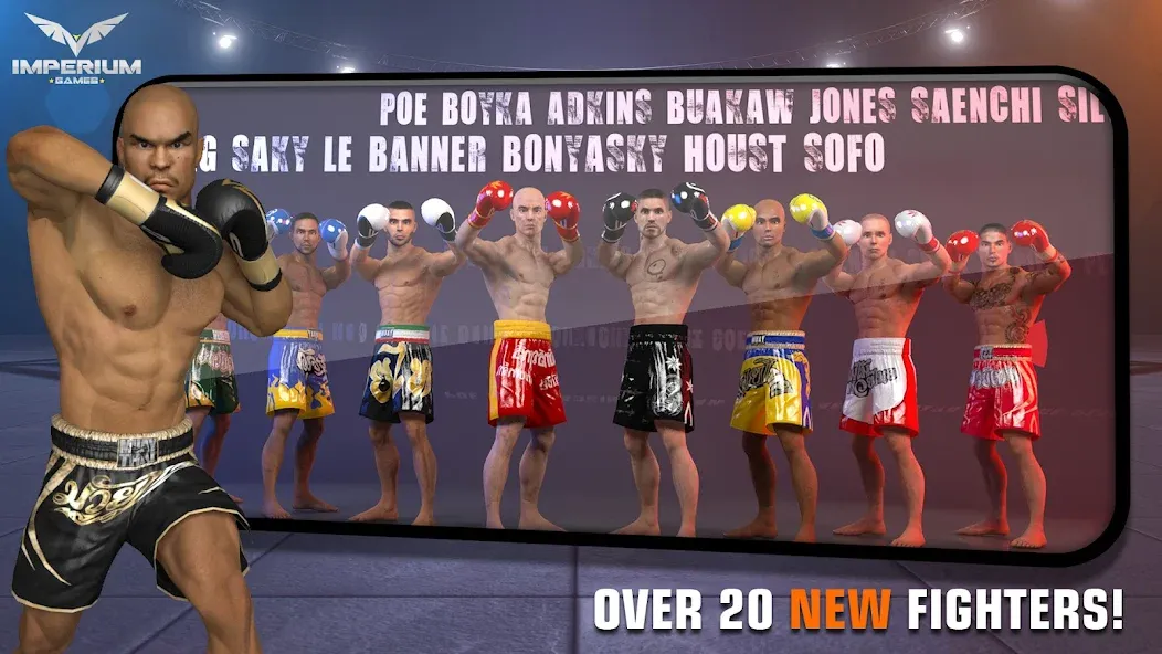 Muay Thai 2 - Fighting Clash (Муай Тай 2) [МОД Много денег] APK Android Screenshot 3