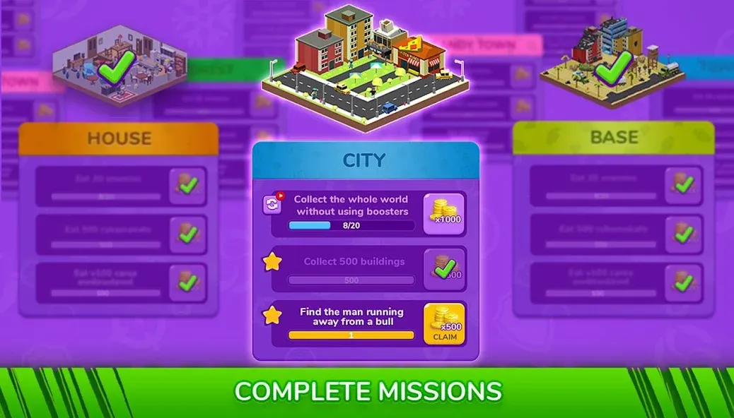 Holein eating games io offline [МОД Premium] APK Android Screenshot 4