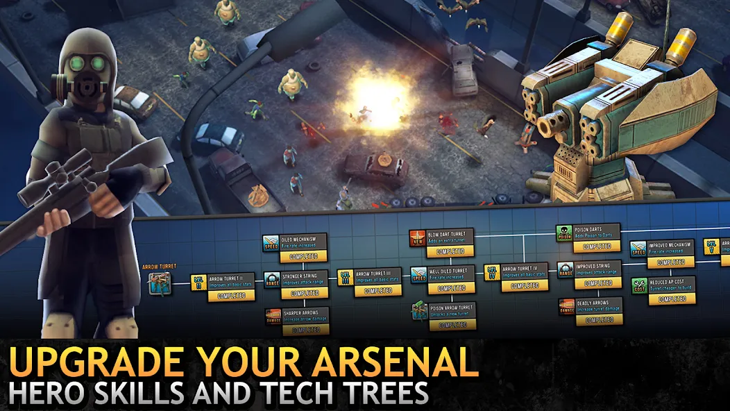 Last Hope TD - Tower Defense (Ласт Хоуп ТД) [МОД Mega Pack] APK Android Screenshot 4