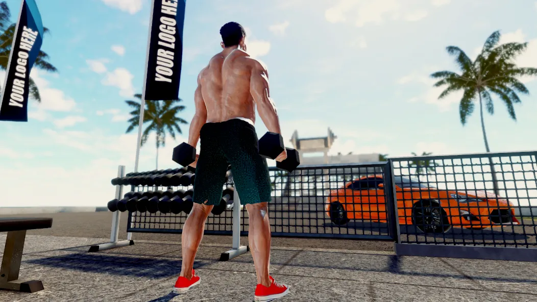 Iron Muscle IV - GYM simulator (Айрон Масл АйВи) [МОД Unlocked] APK Android Screenshot 2