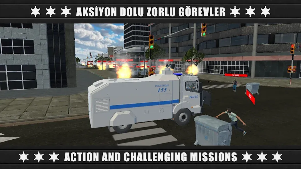 Vazife Polis Çevik Kuvvet 2024 (Организация беспорядков) [МОД Mega Pack] APK Android Screenshot 5
