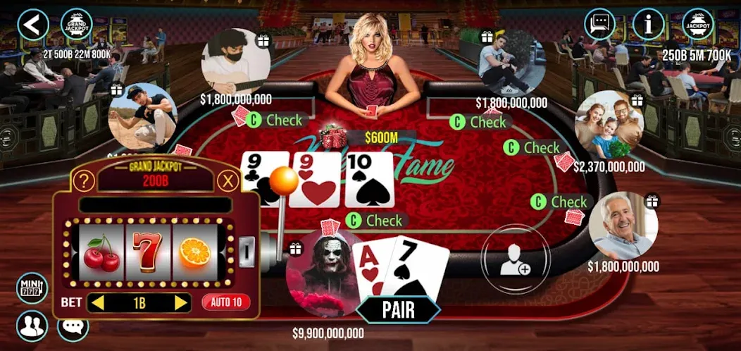 POKER FAME (ПОКЕР ФЕЙМ) [МОД Unlocked] APK Android Screenshot 3