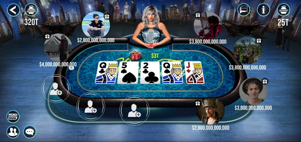 POKER FAME (ПОКЕР ФЕЙМ) [МОД Unlocked] APK Android Screenshot 4
