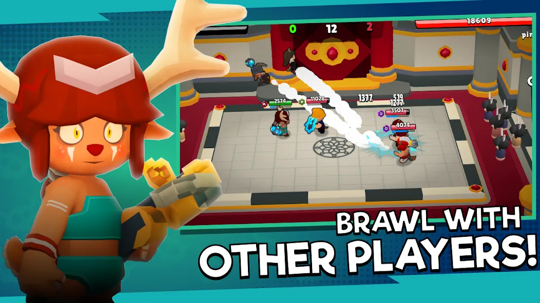 Hybrid Clash: Mini Auto PVP (Хибрид Клаш) [МОД Бесконечные монеты] APK Android Screenshot 2