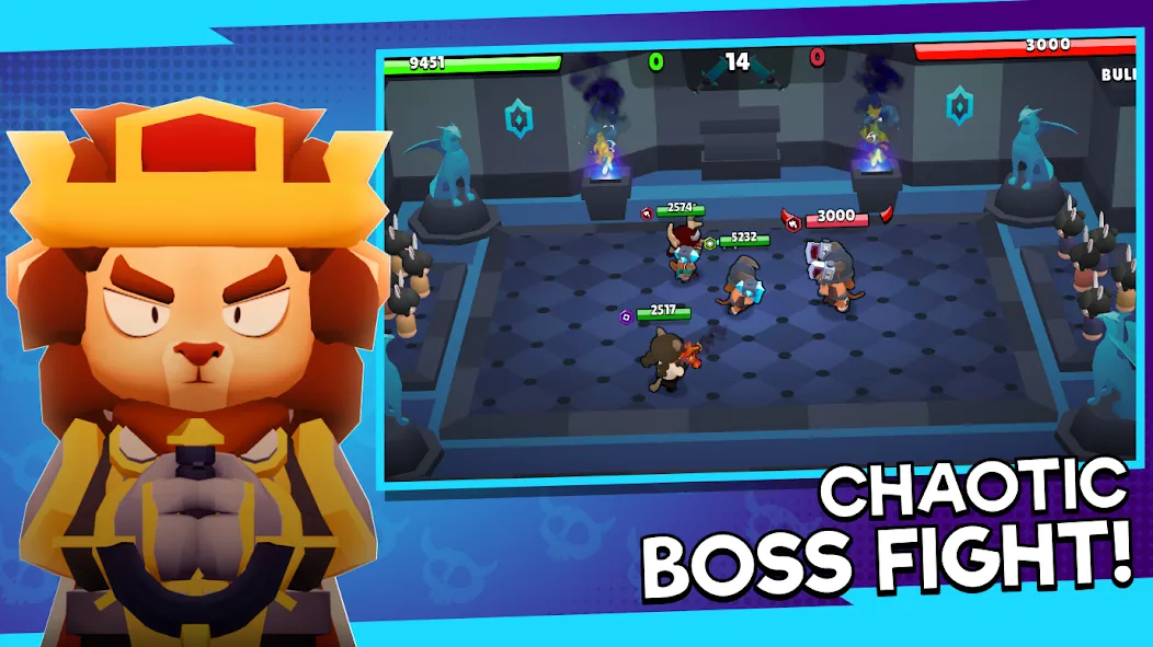 Hybrid Clash: Mini Auto PVP (Хибрид Клаш) [МОД Бесконечные монеты] APK Android Screenshot 5