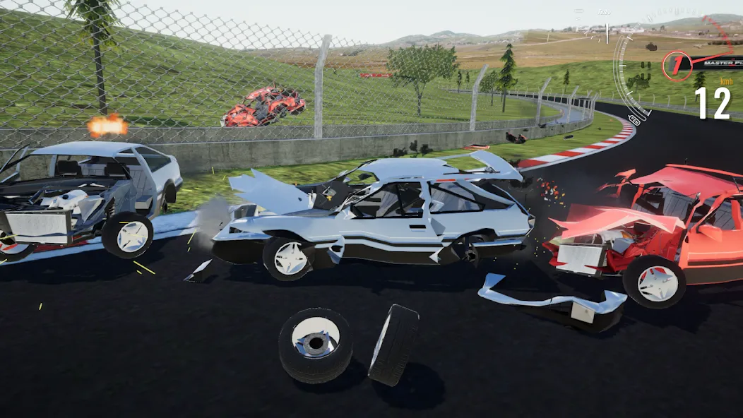 Destructive Car Race Generator (Деструктивный Генератор Гоночных Автомобилей) [МОД Unlocked] APK Android Screenshot 5