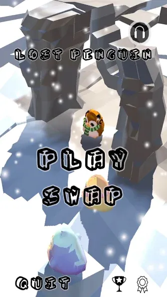 Lost Penguin - Endless Journey (Лост Пенгвин) [МОД Premium] APK Android Screenshot 2