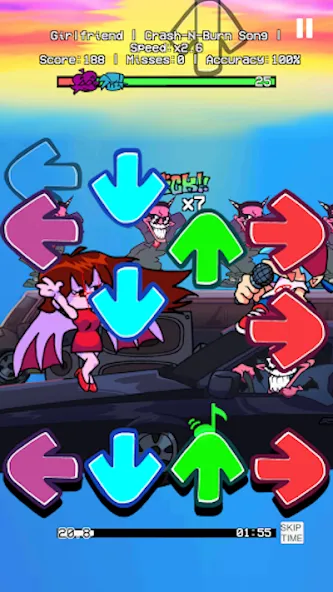 GF Heartbreaker Funk Battle (мод против девушки ФФ) [МОД Premium] APK Android Screenshot 1