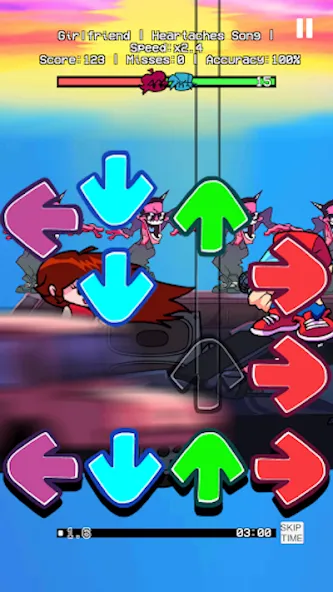 GF Heartbreaker Funk Battle (мод против девушки ФФ) [МОД Premium] APK Android Screenshot 2