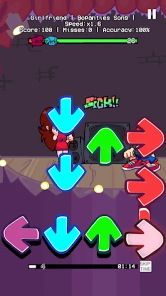 GF Heartbreaker Funk Battle (мод против девушки ФФ) [МОД Premium] APK Android Screenshot 3