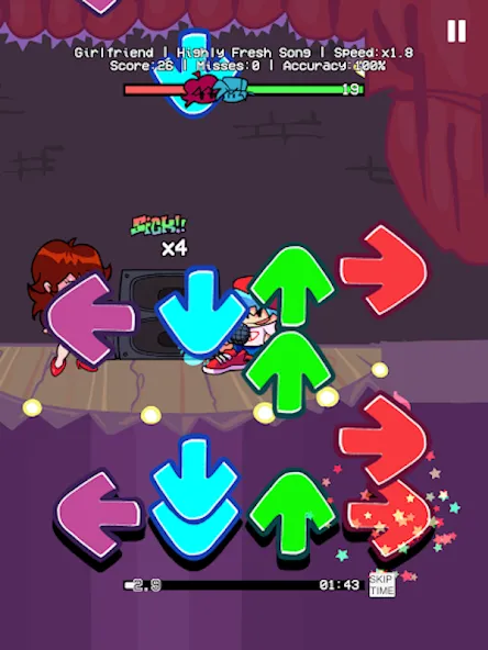 GF Heartbreaker Funk Battle (мод против девушки ФФ) [МОД Premium] APK Android Screenshot 5