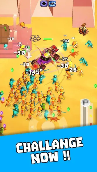 Tires & Fires: Zombie Survival [МОД Premium] APK Android Screenshot 1