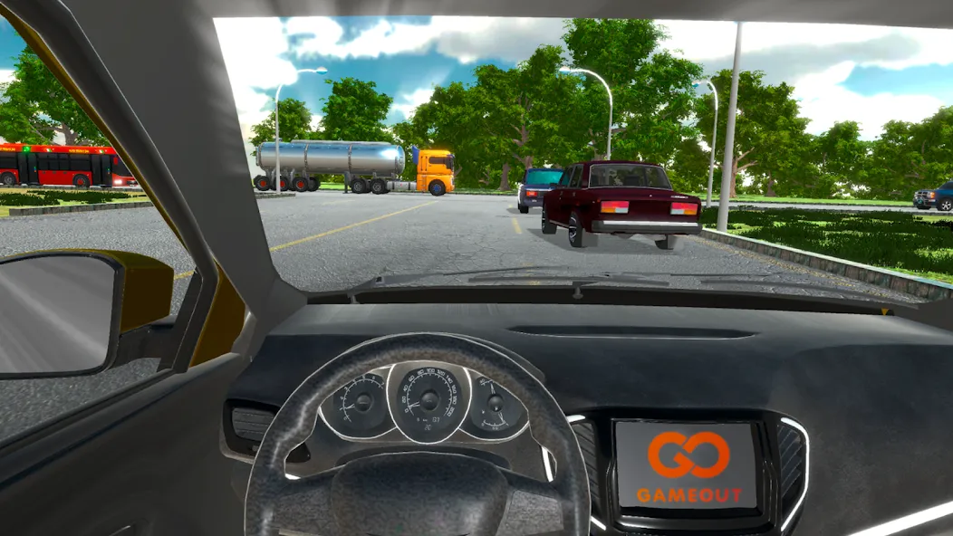 Lada - Russian Car Driving [МОД Mega Pack] APK Android Screenshot 4