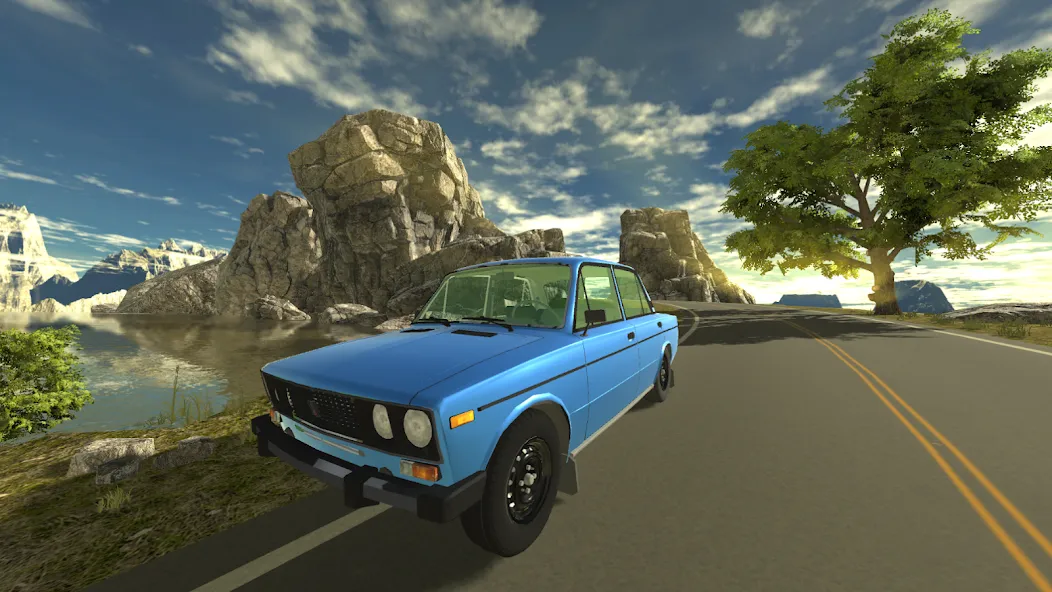 Russian Car Lada 3D [МОД Все открыто] APK Android Screenshot 5