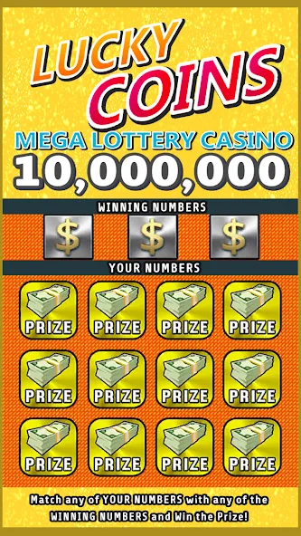 Scratch Off Lottery Casino (Скретч Офф Лотерейное Казино) [МОД Mega Pack] APK Android Screenshot 4