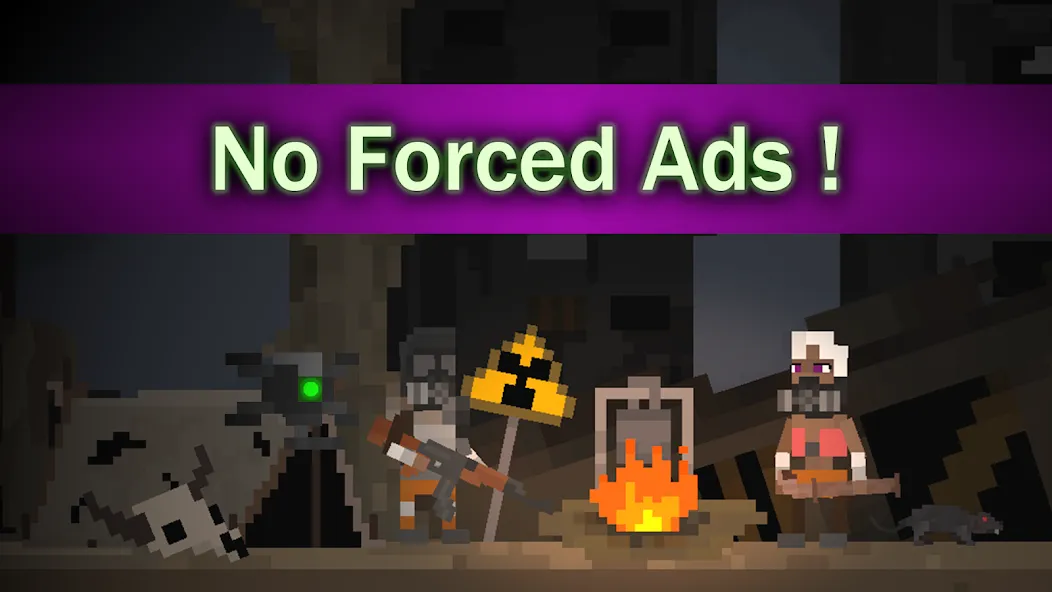 Wasteland Story : Survival RPG [МОД Бесконечные монеты] APK Android Screenshot 1