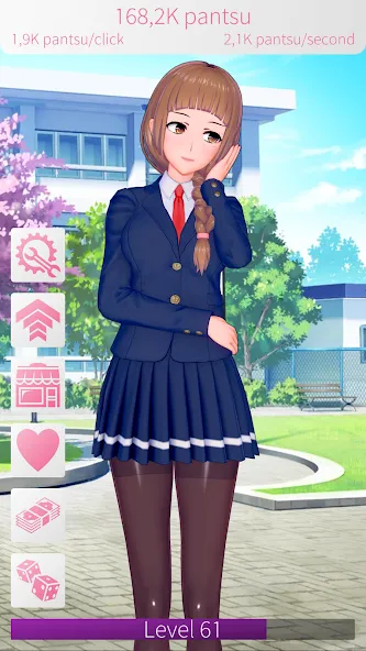 WAIFU CLICKER Sexy Anime Girls (УАЙФУ КЛИКЕР) [МОД Premium] APK Android Screenshot 1