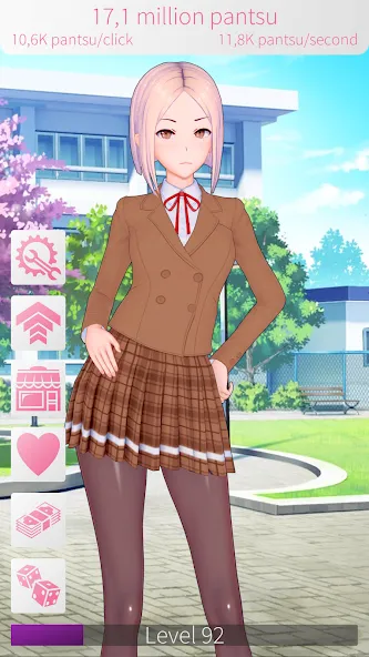 WAIFU CLICKER Sexy Anime Girls (УАЙФУ КЛИКЕР) [МОД Premium] APK Android Screenshot 2