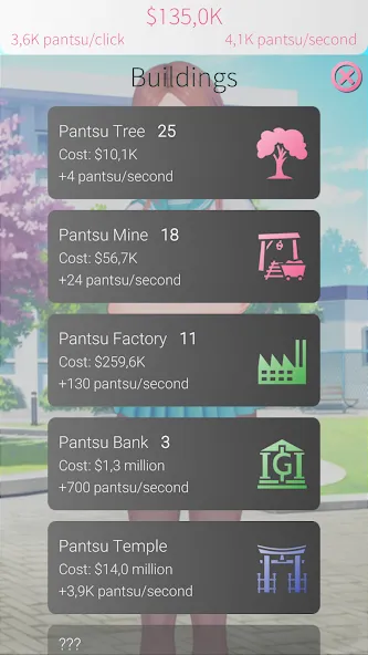 WAIFU CLICKER Sexy Anime Girls (УАЙФУ КЛИКЕР) [МОД Premium] APK Android Screenshot 4