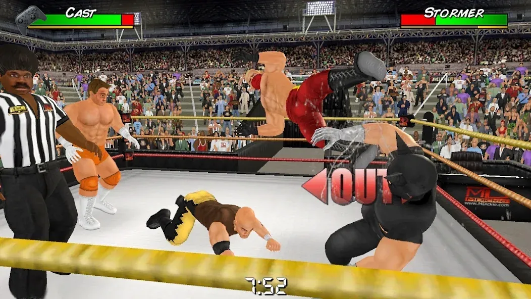 Wrestling Empire (Рестлинг Импайр) [МОД Unlocked] APK Android Screenshot 1