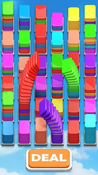 Card Shuffle Sort (Кард Шафл Сорт) [МОД Все открыто] APK Android Screenshot 1