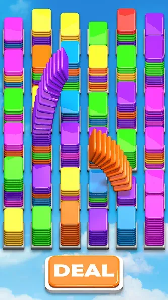 Card Shuffle Sort (Кард Шафл Сорт) [МОД Все открыто] APK Android Screenshot 2