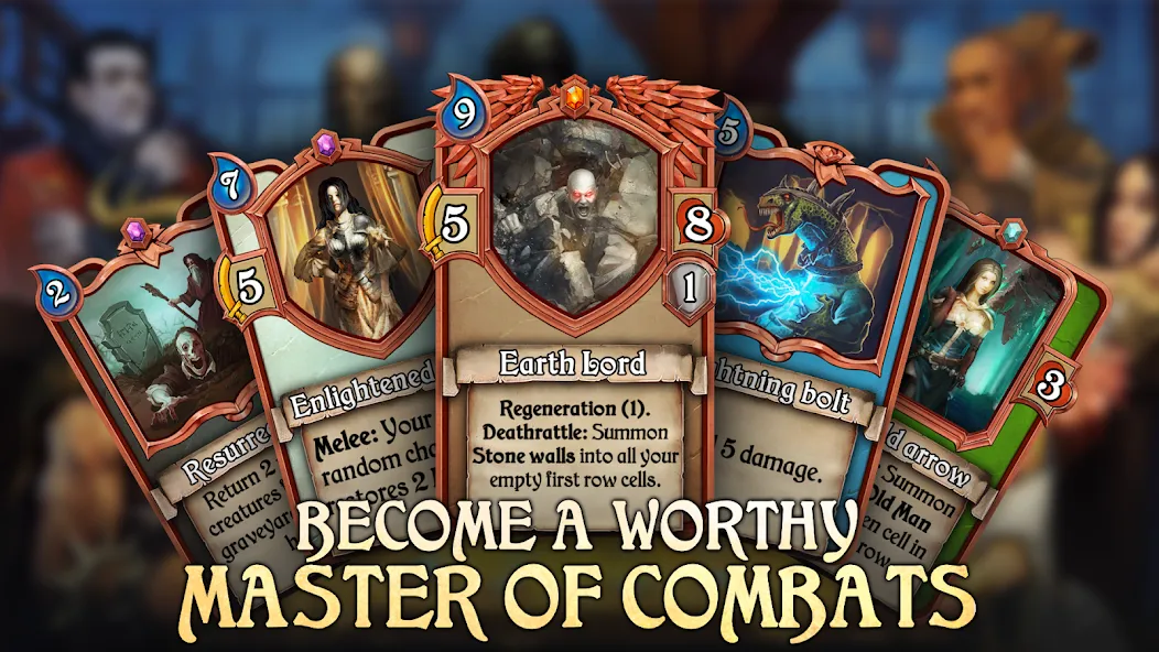 Echo of Combats: CCG (Эхо битв) [МОД Premium] APK Android Screenshot 1