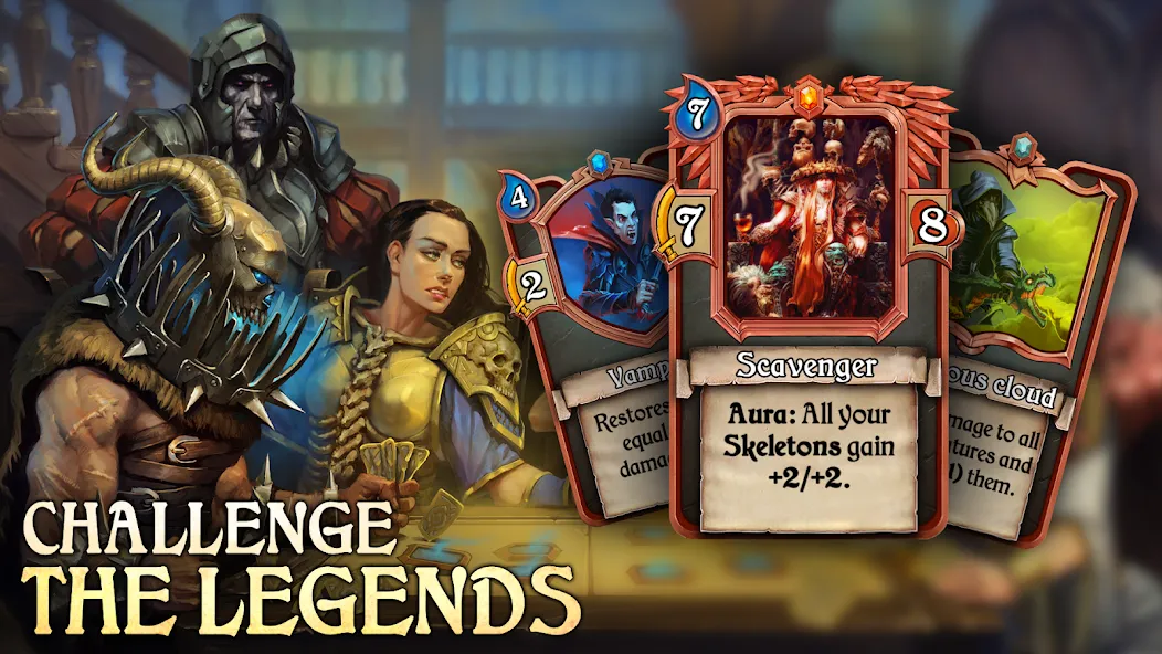 Echo of Combats: CCG (Эхо битв) [МОД Premium] APK Android Screenshot 4
