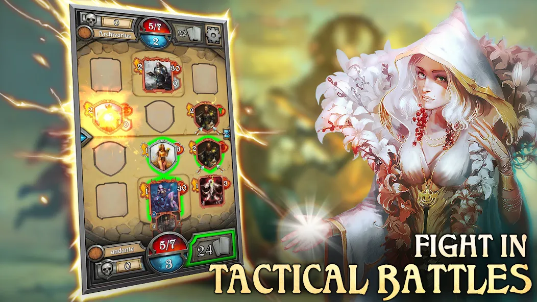 Echo of Combats: CCG (Эхо битв) [МОД Premium] APK Android Screenshot 5