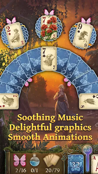 Solitaire Fairytale (Солитер Сказка) [МОД Premium] APK Android Screenshot 5