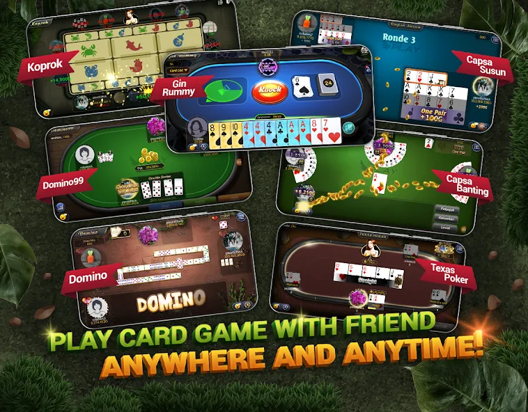 Indoplay-Capsa Domino QQ Poker (Индоплэй) [МОД Unlocked] APK Android Screenshot 4