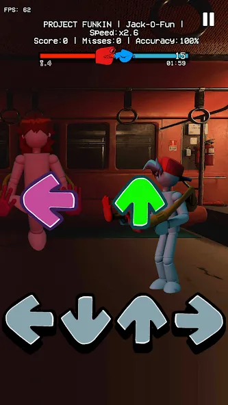 Purple Cat Playtime Rap Battle (Плейтайм) [МОД Много денег] APK Android Screenshot 1