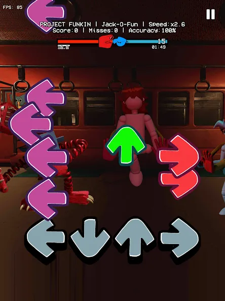 Purple Cat Playtime Rap Battle (Плейтайм) [МОД Много денег] APK Android Screenshot 4