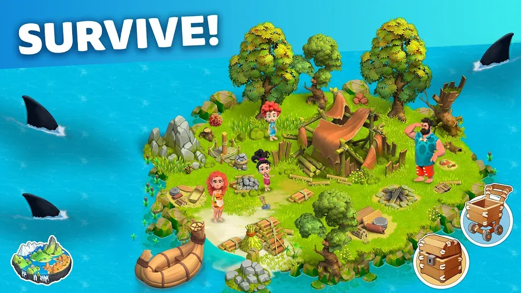 Family Island™ — Farming game (Фэмили Айленд) [МОД Все открыто] APK Android Screenshot 2