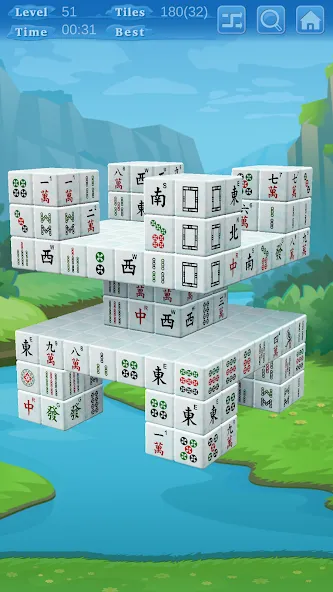 Stacker Mahjong 3D (Стаккер Маджонг 3Д) [МОД Меню] APK Android Screenshot 5