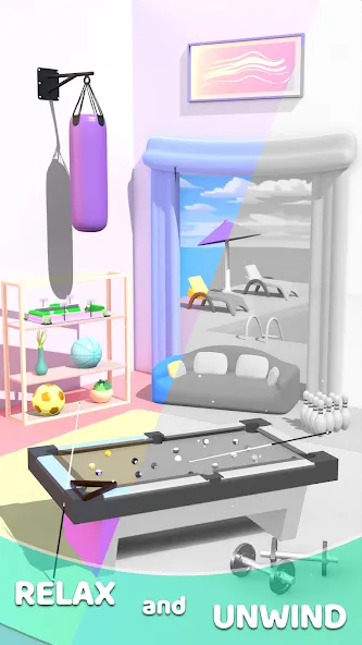 Zen Tile World (Зен Тайл Ворлд) [МОД Premium] APK Android Screenshot 3