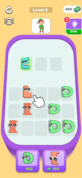 ABC Merge (ЭйБиСи Мердж) [МОД Меню] APK Android Screenshot 1