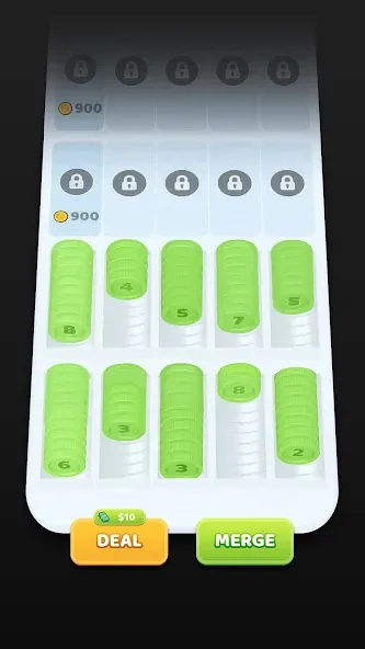 Coin Sort (Коин сорт) [МОД Бесконечные монеты] APK Android Screenshot 4