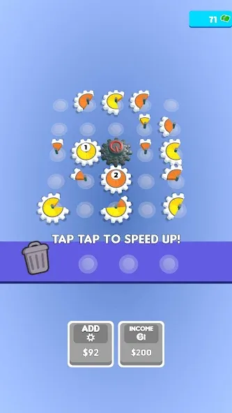 Gear Sort Puzzle (Гир Сорт Пазл) [МОД Бесконечные монеты] APK Android Screenshot 3