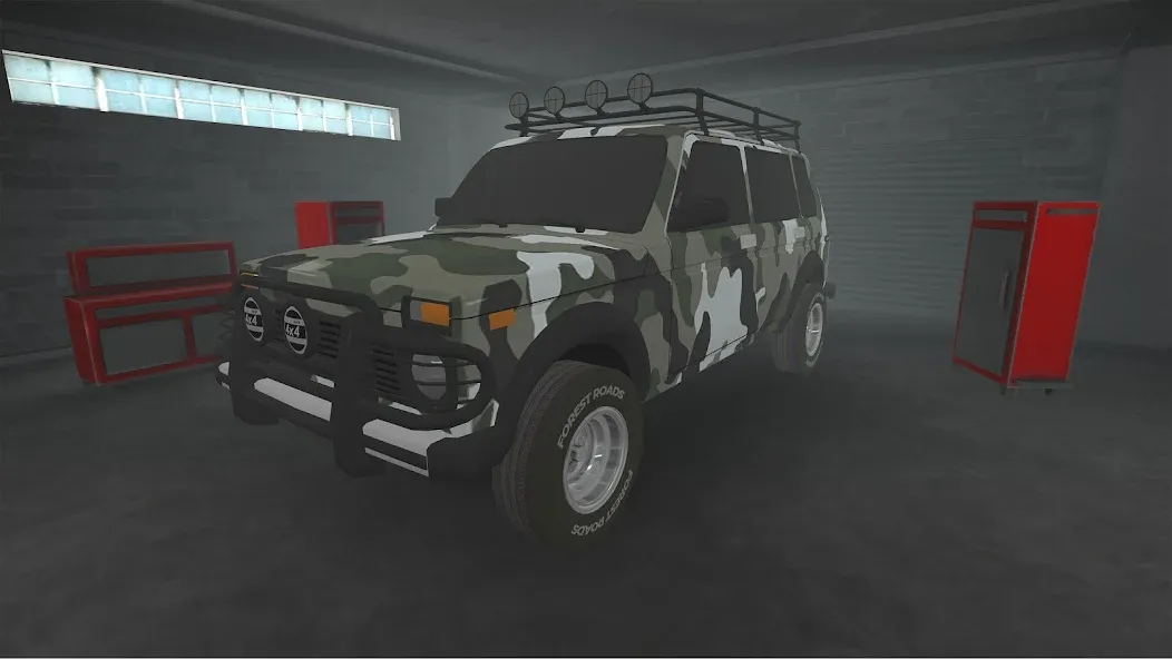 Forest Roads. Niva [МОД Много денег] APK Android Screenshot 2