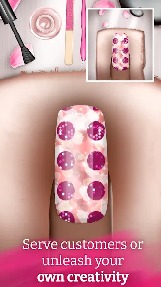 Nail Art Fashion Salon Game [МОД Mega Pack] APK Android Screenshot 3