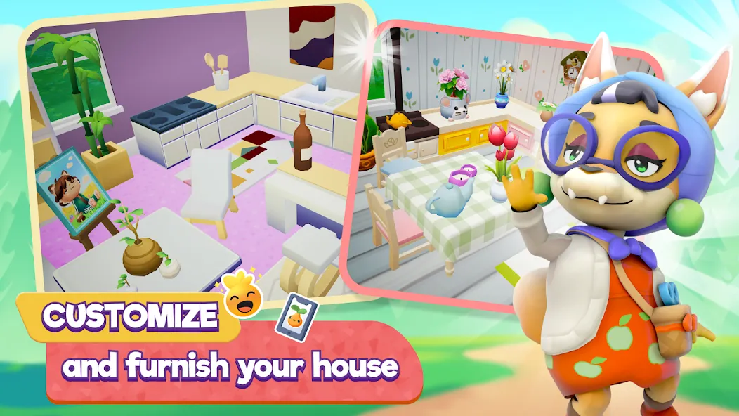 Sunshine Days - Build A Home (Саншайн Дэйз) [МОД Все открыто] APK Android Screenshot 4