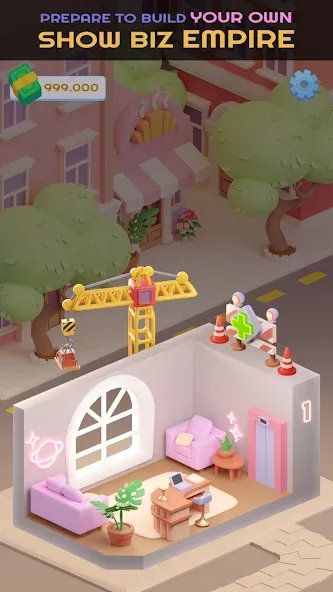 Idol Tower: K-pop & Models (Айдол Тауэр) [МОД Unlocked] APK Android Screenshot 3